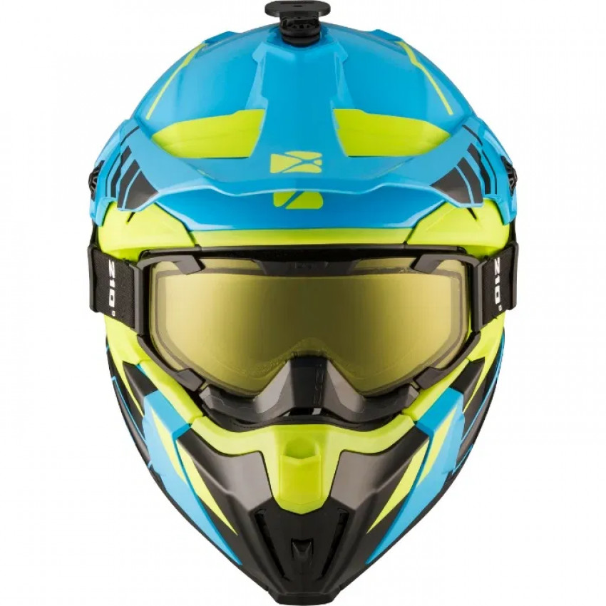 Шлем CKX TITAN blue AVALANCHE GR/BL